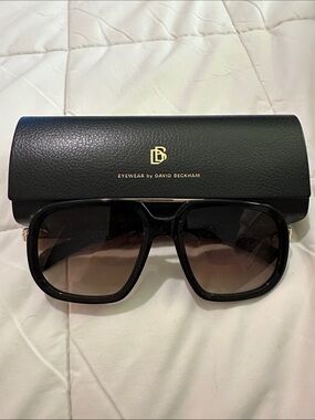 Brand new, never worn. David Beckham Men’s Black Sunglasses - Designer Eyewear